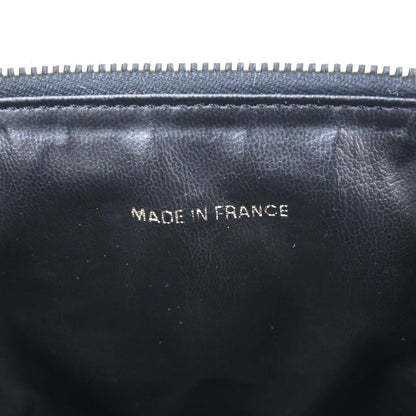 Chanel 2002-2003 Black Caviar Skin Timeless Vanity Handbag