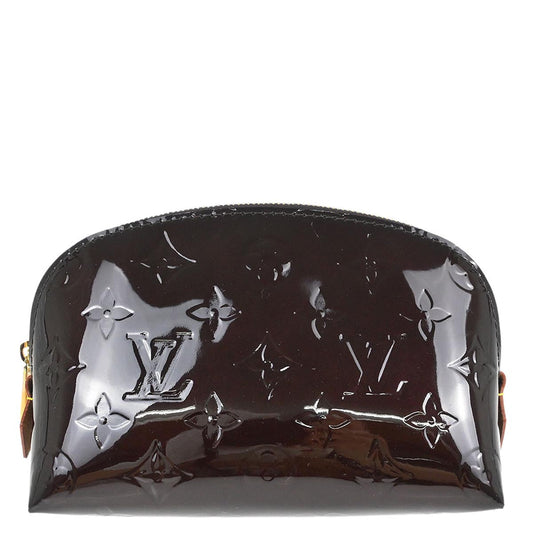 Louis Vuitton Purple Vernis Pochette Cosmetic M91495
