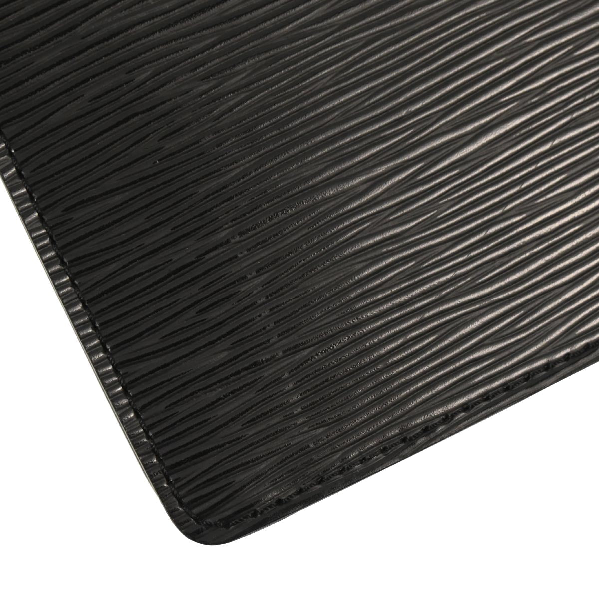 Louis Vuitton Black Epi Pochette Homme Clutch Bag M52522