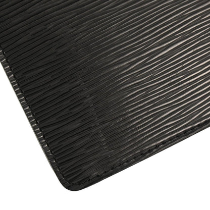 Louis Vuitton Black Epi Pochette Homme Clutch Bag M52522