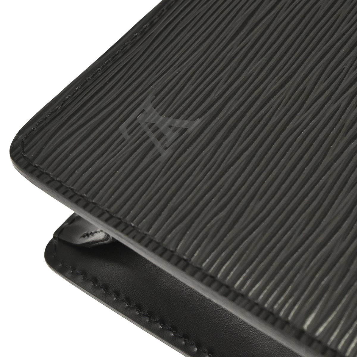 Louis Vuitton Black Epi Pochette Homme Clutch Bag M52522