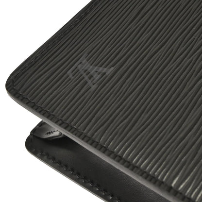 Louis Vuitton Black Epi Pochette Homme Clutch Bag M52522