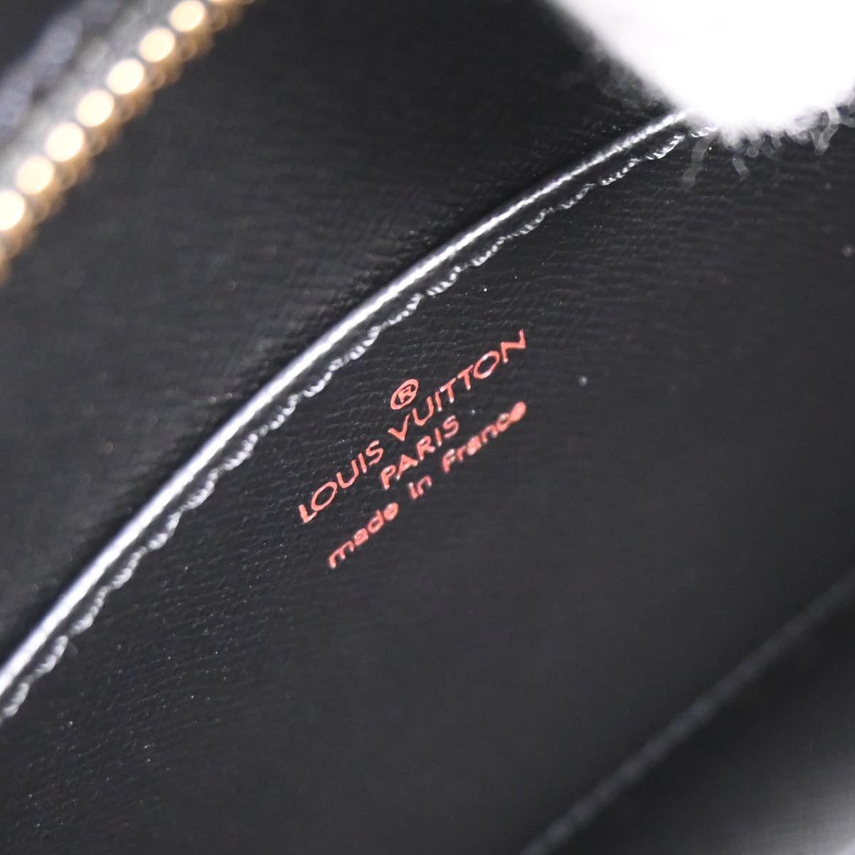 Louis Vuitton Black Epi Pochette Homme Clutch Bag M52522