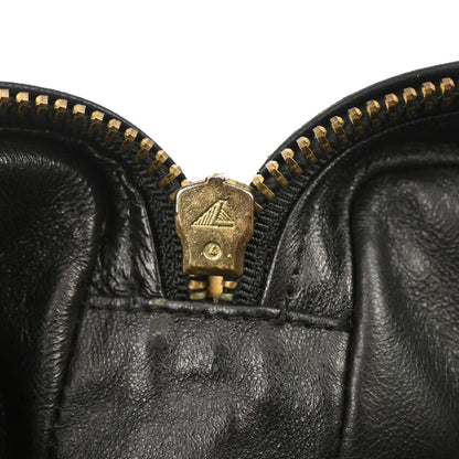 Chanel Black Lambskin Camera Bag Small