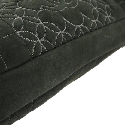 Chanel 2005-2006 Black Mouton Choco Bar Tote Handbag