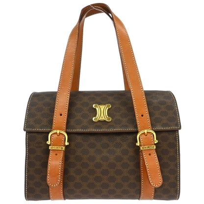 Celine Brown Macadam Handbag