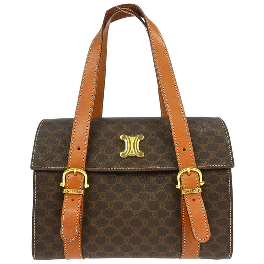 Celine Brown Macadam Handbag