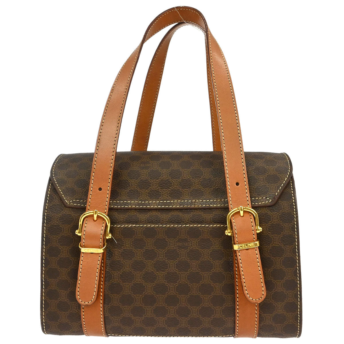 Celine Brown Macadam Handbag