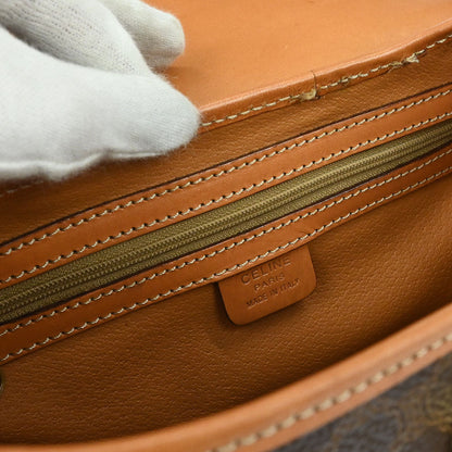 Celine Brown Macadam Handbag