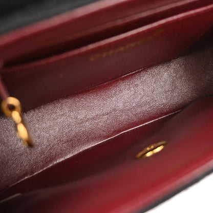 Chanel Black Cotton Mademoiselle Lock Handbag