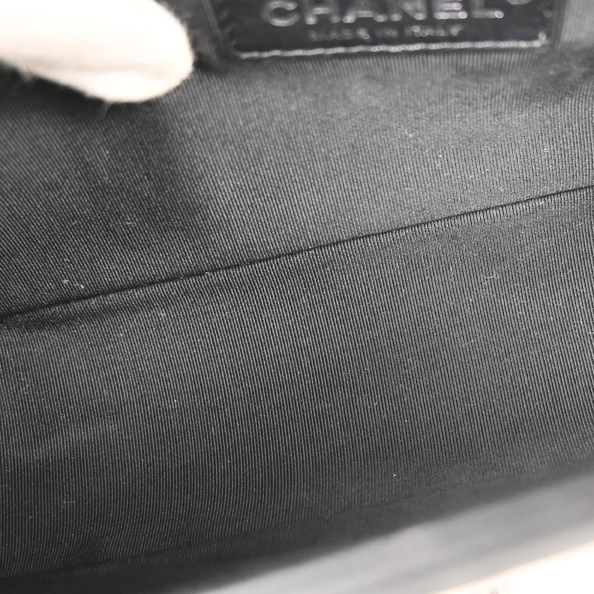 Boy Chanel 2017 Black Lambskin Medium Shoulder Bag