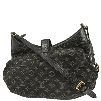 Louis Vuitton Black Monogram Denim XS Shoulder Bag M95608