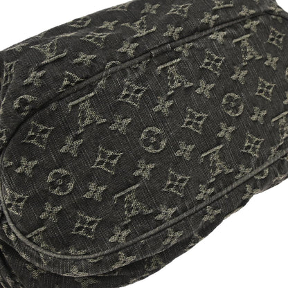 Louis Vuitton Black Monogram Denim XS Shoulder Bag M95608