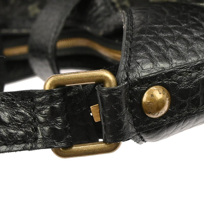 Louis Vuitton Black Monogram Denim XS Shoulder Bag M95608