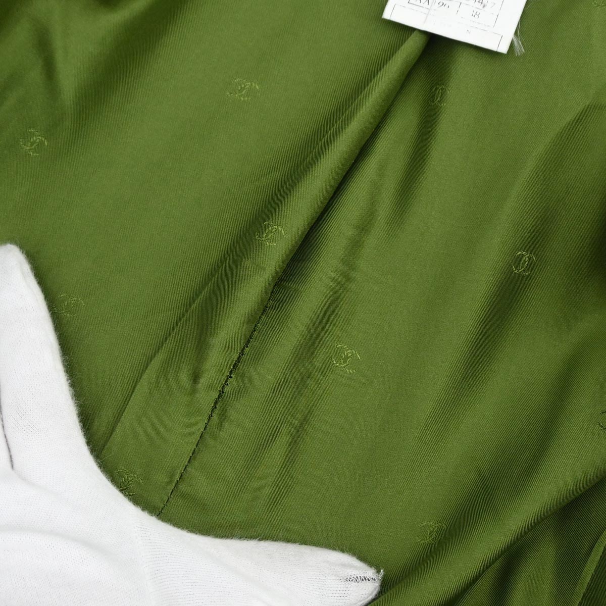 Chanel 1995 Single Breasted Jacket Green #38