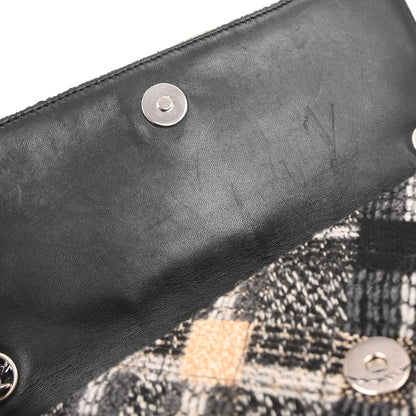 Chanel 2005-2006 Black Tweed Shoulder Bag
