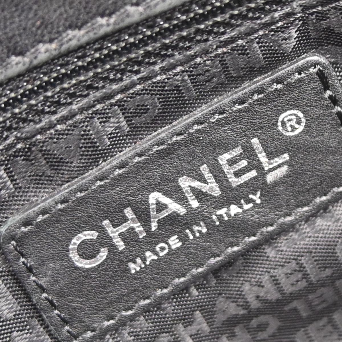 Chanel 2005-2006 Black Tweed Shoulder Bag