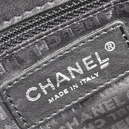 Chanel 2005-2006 Black Tweed Shoulder Bag