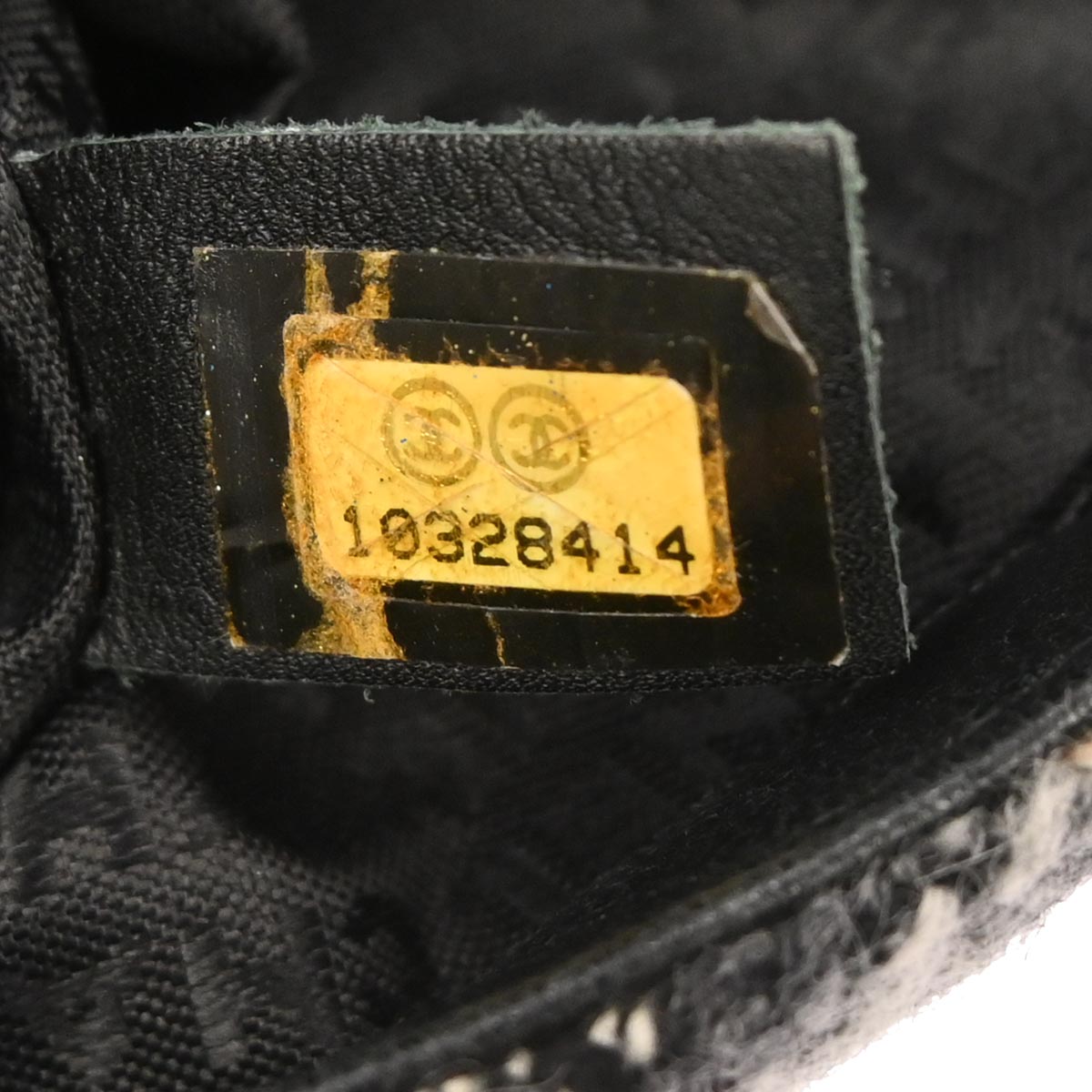 Chanel 2005-2006 Black Tweed Shoulder Bag