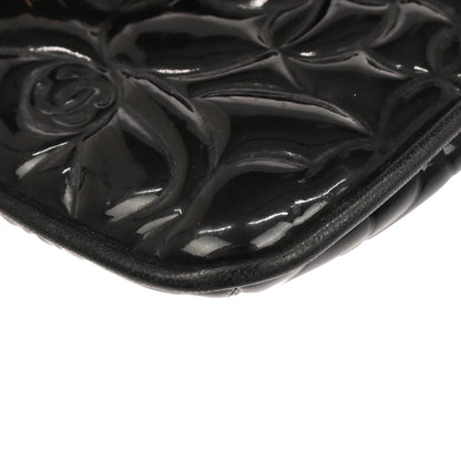 Chanel 2003-2004 Black Patent Leather Shoulder Bag