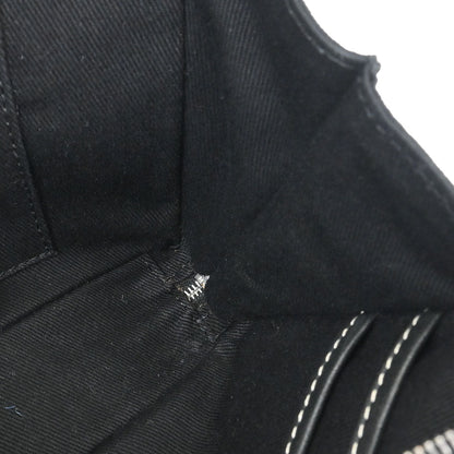 Celine Gray Canvas Macadam Shoulder Bag