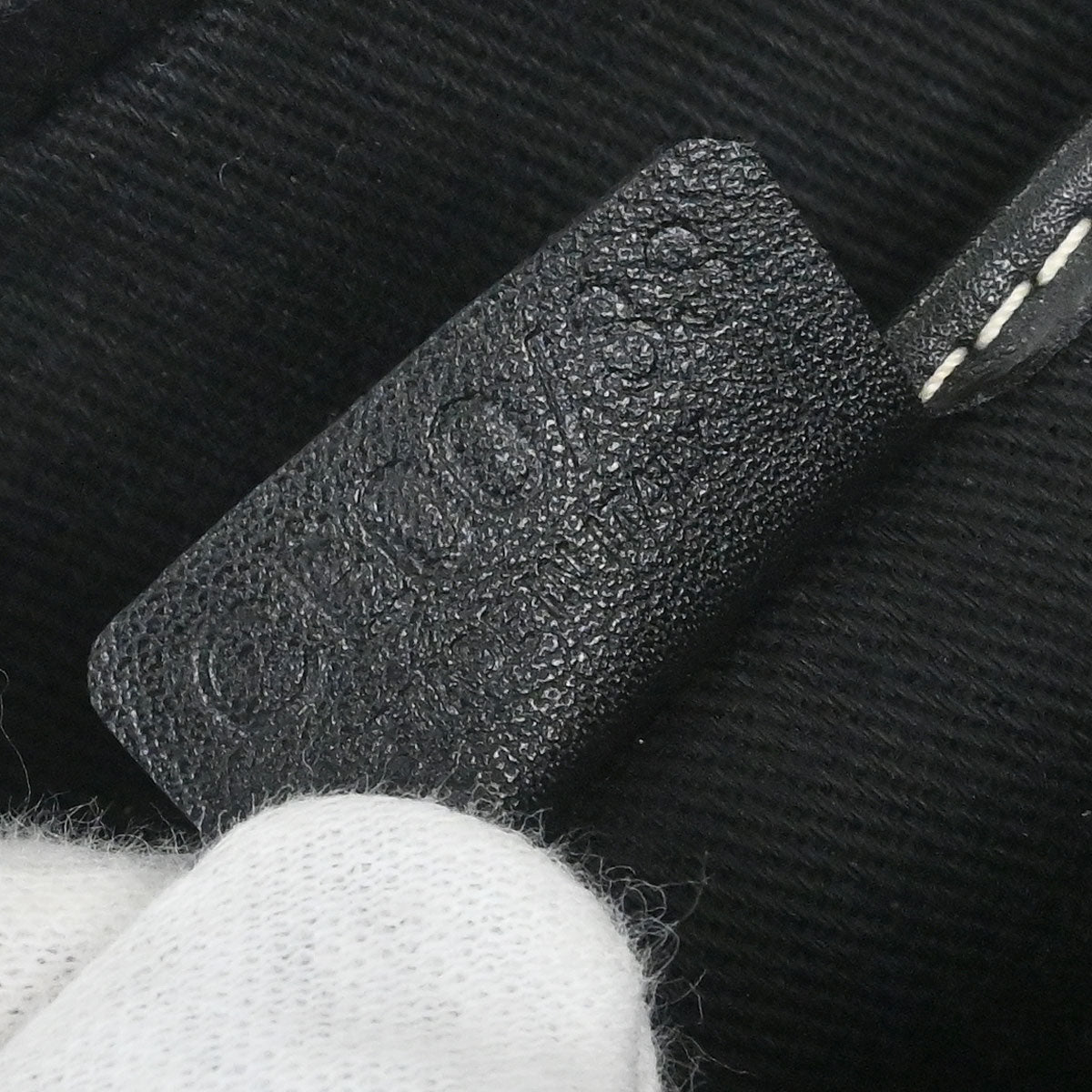 Celine Gray Canvas Macadam Shoulder Bag