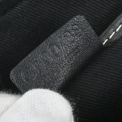 Celine Gray Canvas Macadam Shoulder Bag