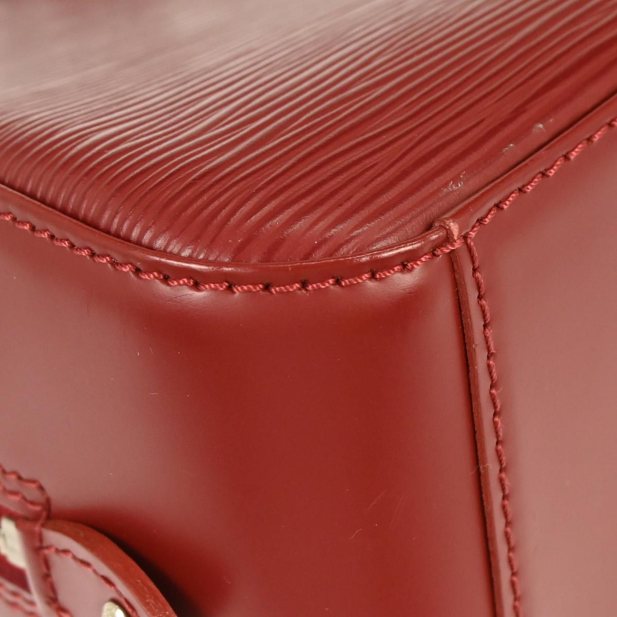 Louis Vuitton Red Epi Jasmin Handbag M5285M