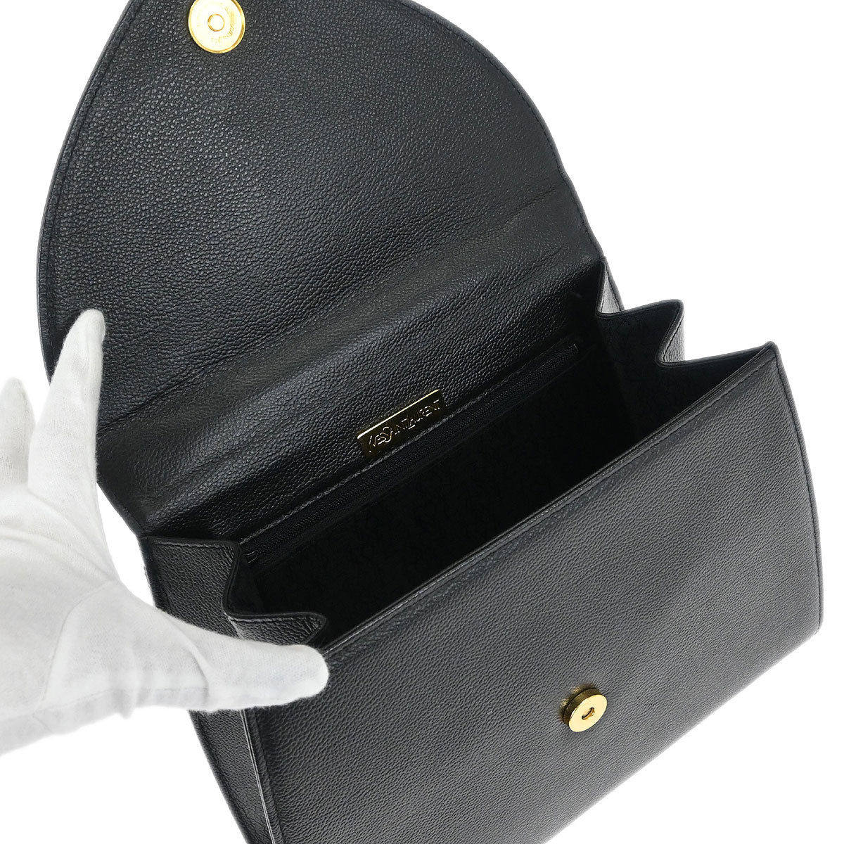 Yves Saint Laurent Black Handbag