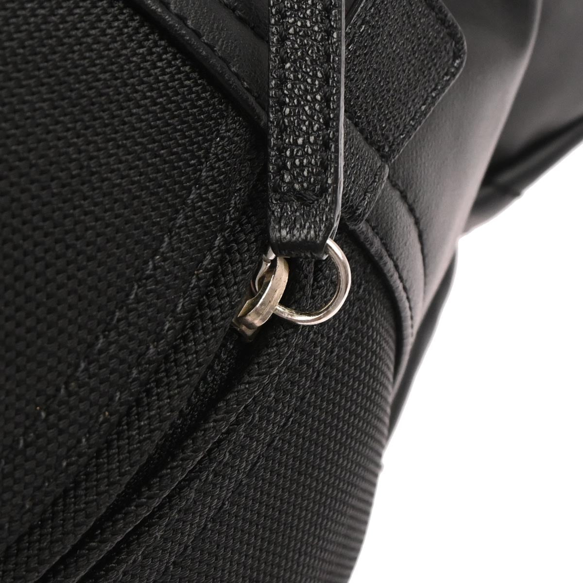 Chanel 2008-2009 Black Leather Paris-Biarritz Duffle Handbag