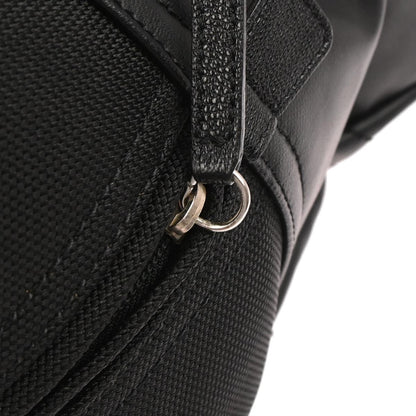 Chanel 2008-2009 Black Leather Paris-Biarritz Duffle Handbag