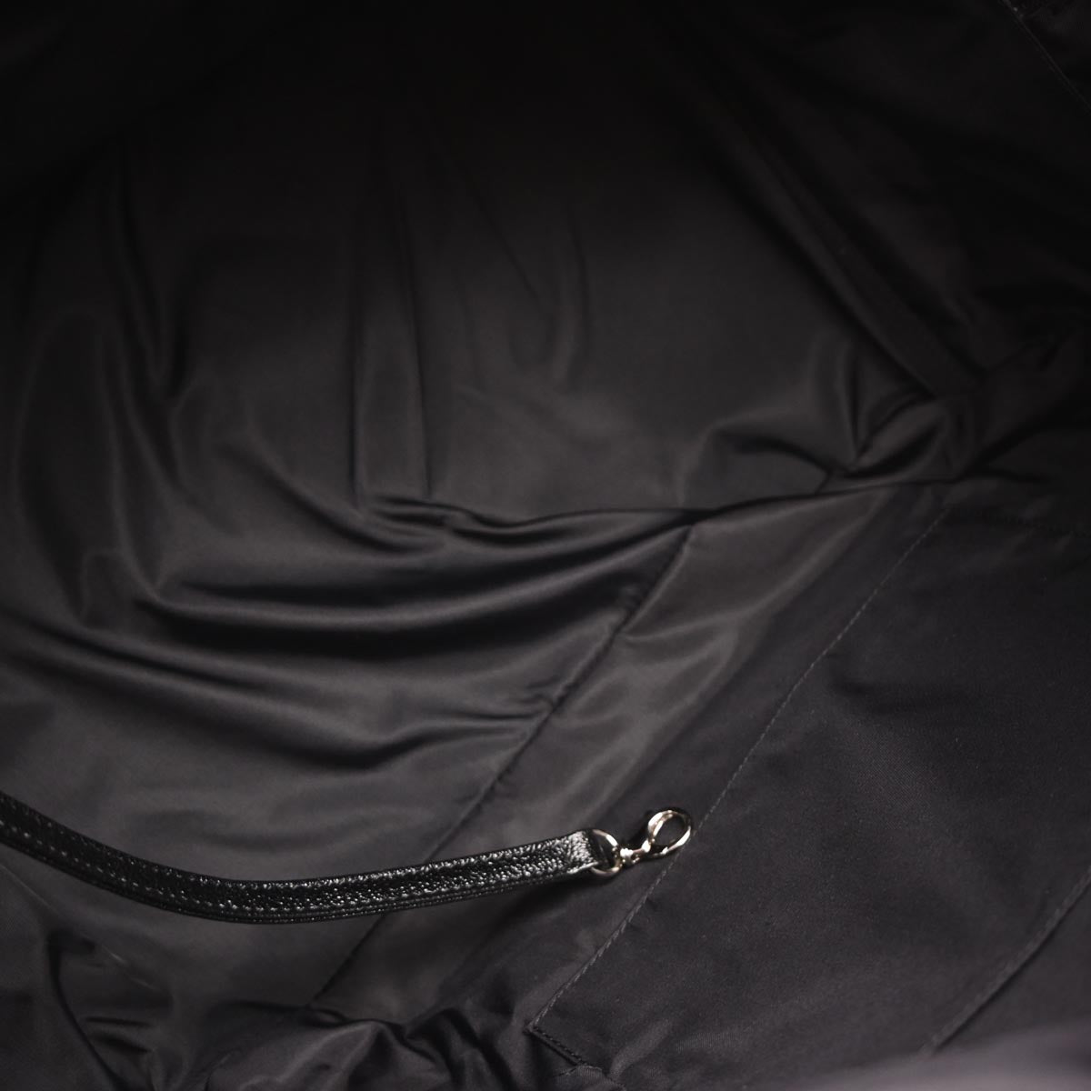 Chanel 2008-2009 Black Leather Paris-Biarritz Duffle Handbag