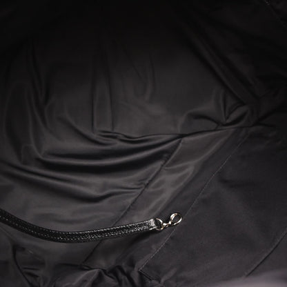 Chanel 2008-2009 Black Leather Paris-Biarritz Duffle Handbag