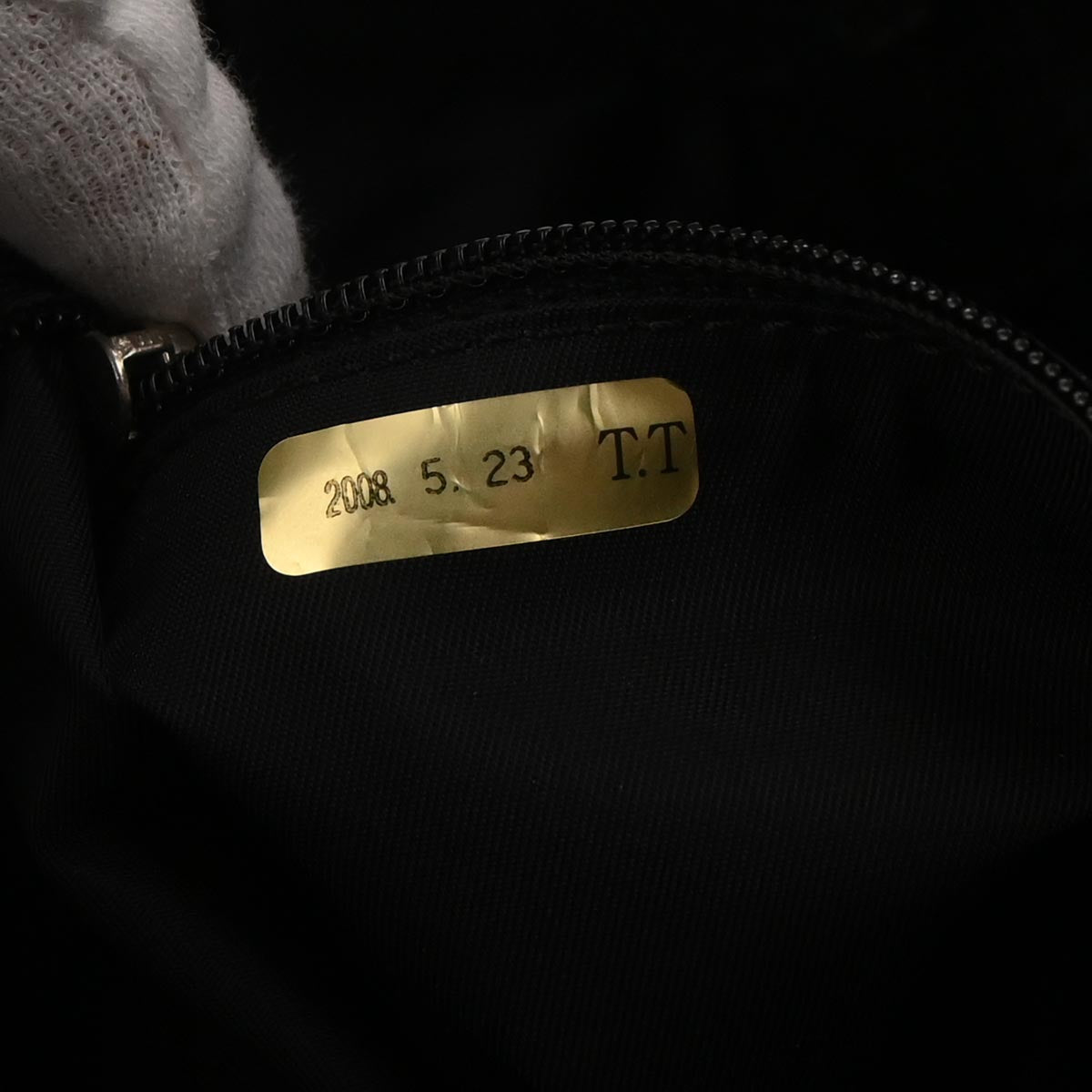 Chanel 2008-2009 Black Leather Paris-Biarritz Duffle Handbag