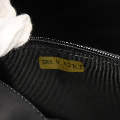 Chanel Black Caviar Skin Bowling Bag 27