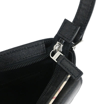 Burberry Beige Canvas Burberry Check Handbag