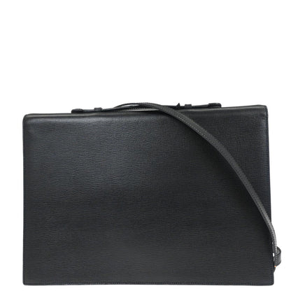Loewe Black Briefcase 2way Shoulder Handbag