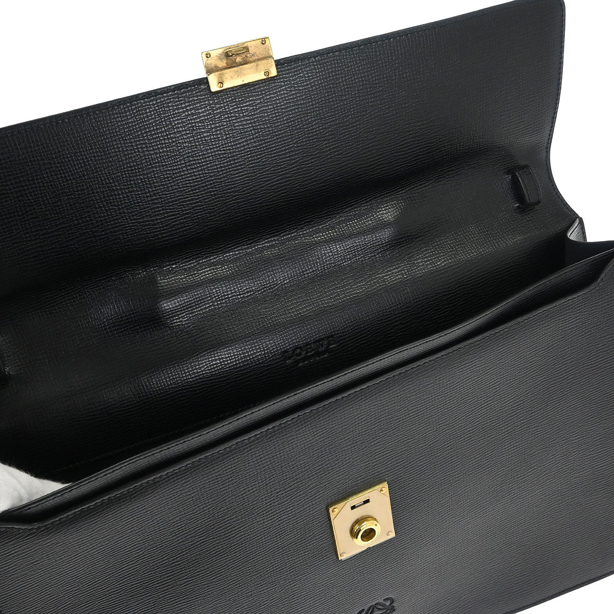 Loewe Black Briefcase 2way Shoulder Handbag