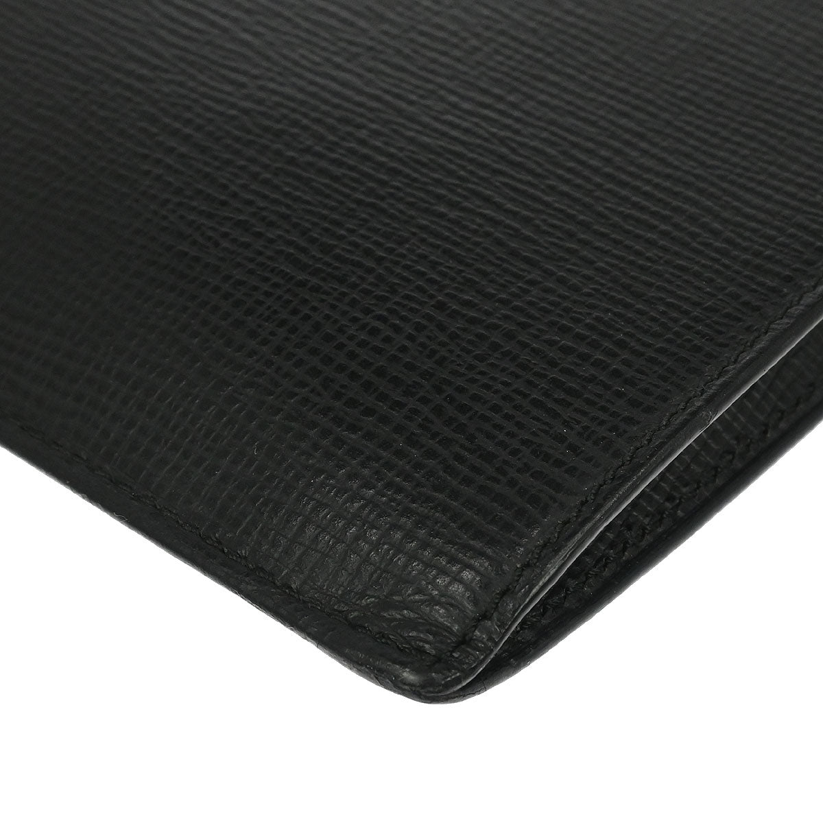 Loewe Black Leather Briefcase Clutch Bag