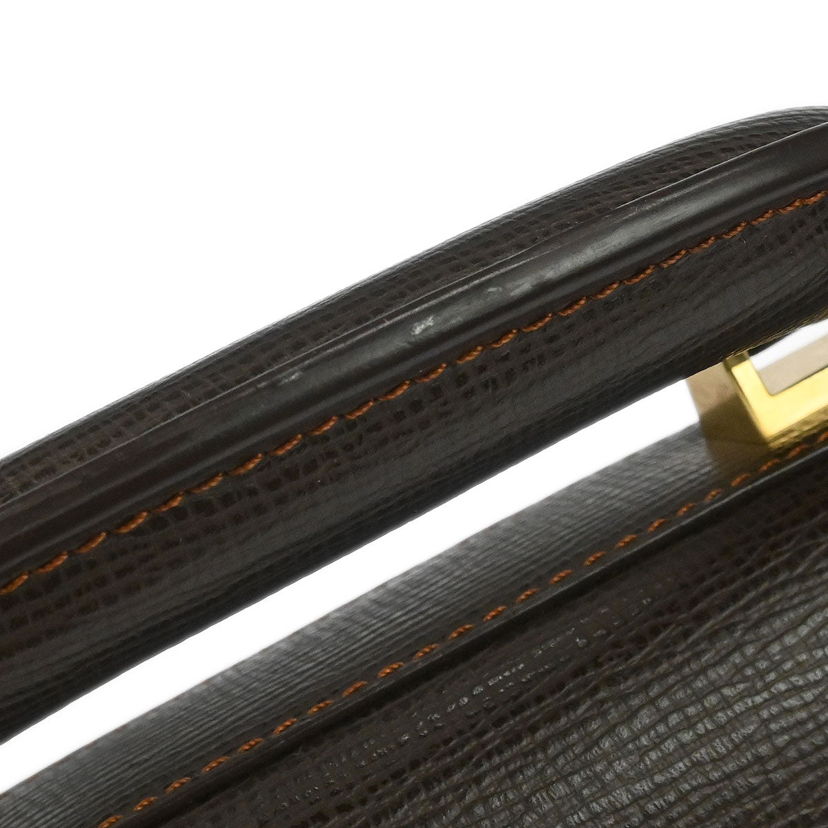 Loewe Brown Leather Briefcase Handbag