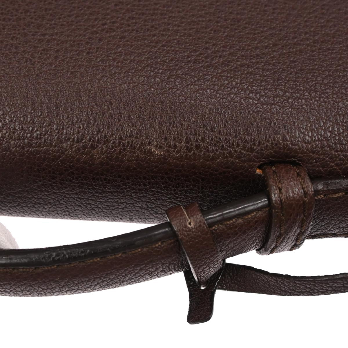 Loewe Brown Leather Briefcase Handbag