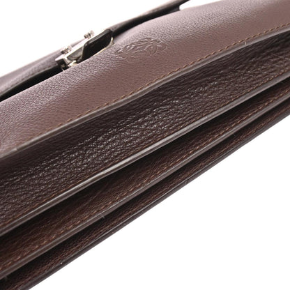 Loewe Brown Leather Briefcase Handbag