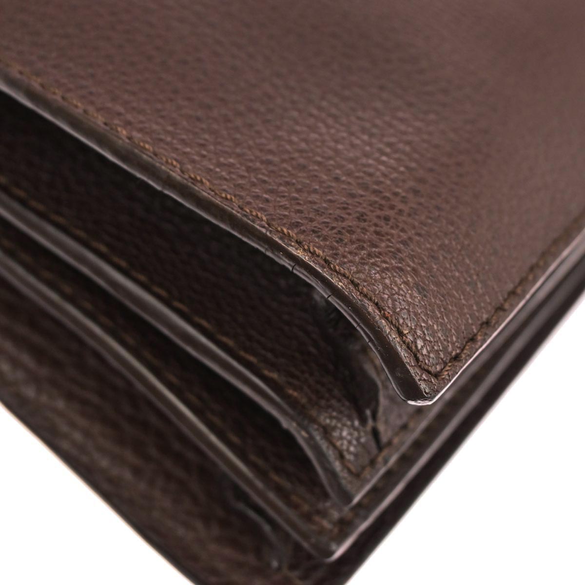 Loewe Brown Leather Briefcase Handbag