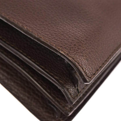 Loewe Brown Leather Briefcase Handbag