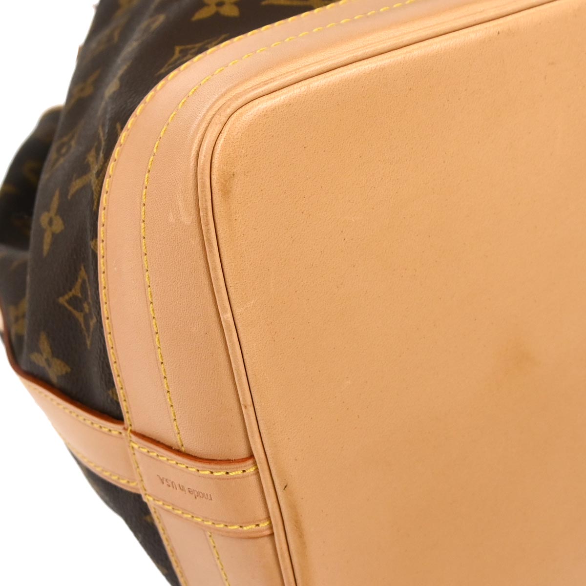 Louis Vuitton 1996 Monogram Noe Drawstring Shoulder Bag M42224