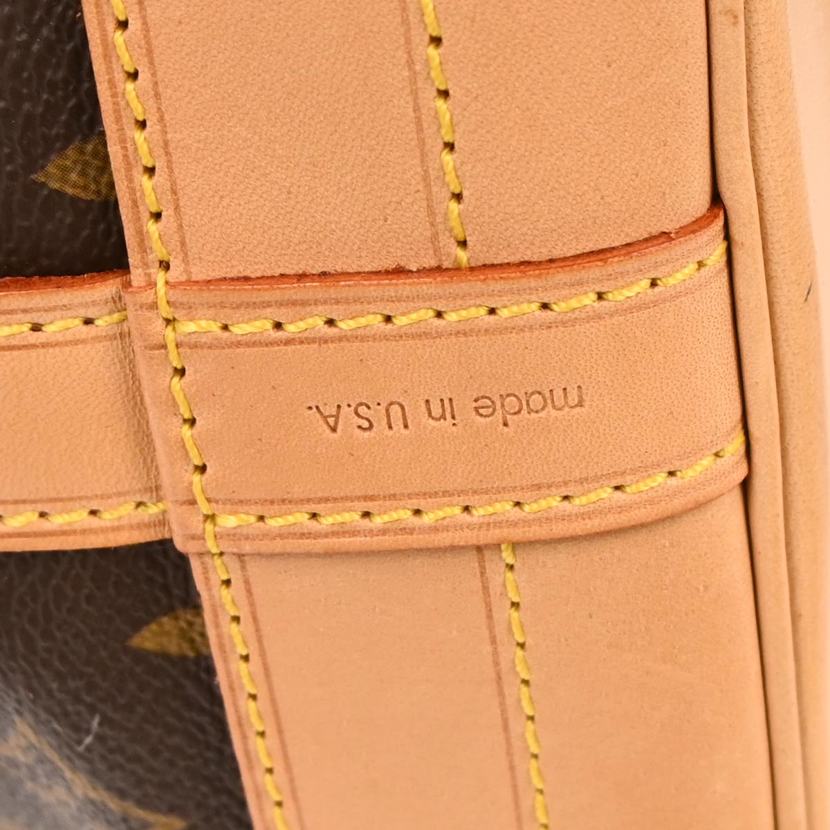 Louis Vuitton 1996 Monogram Noe Drawstring Shoulder Bag M42224