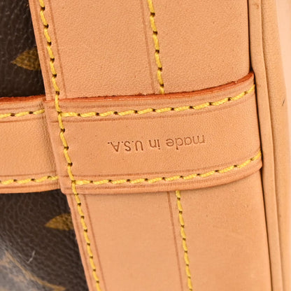 Louis Vuitton 1996 Monogram Noe Drawstring Shoulder Bag M42224