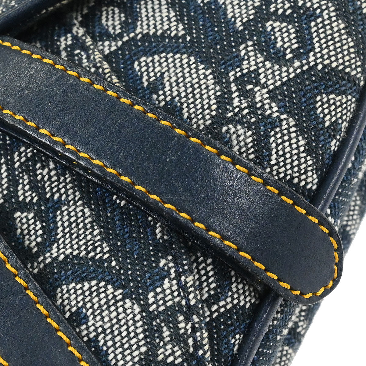 Christian Dior Navy Trotter Saddle Handbag