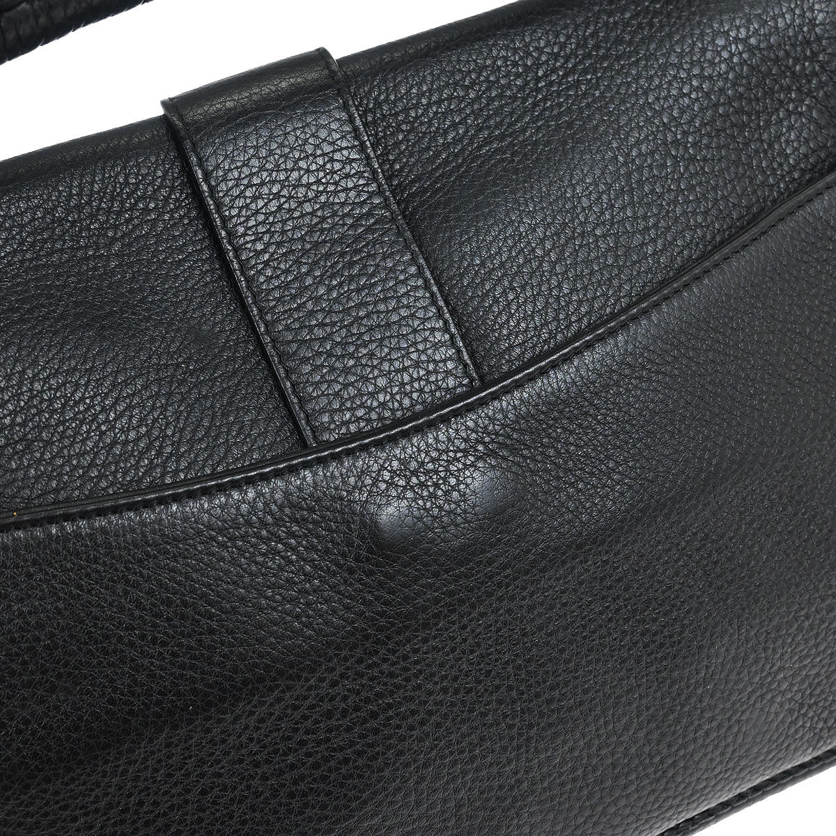 Christian Dior Black Gaucho Handbag