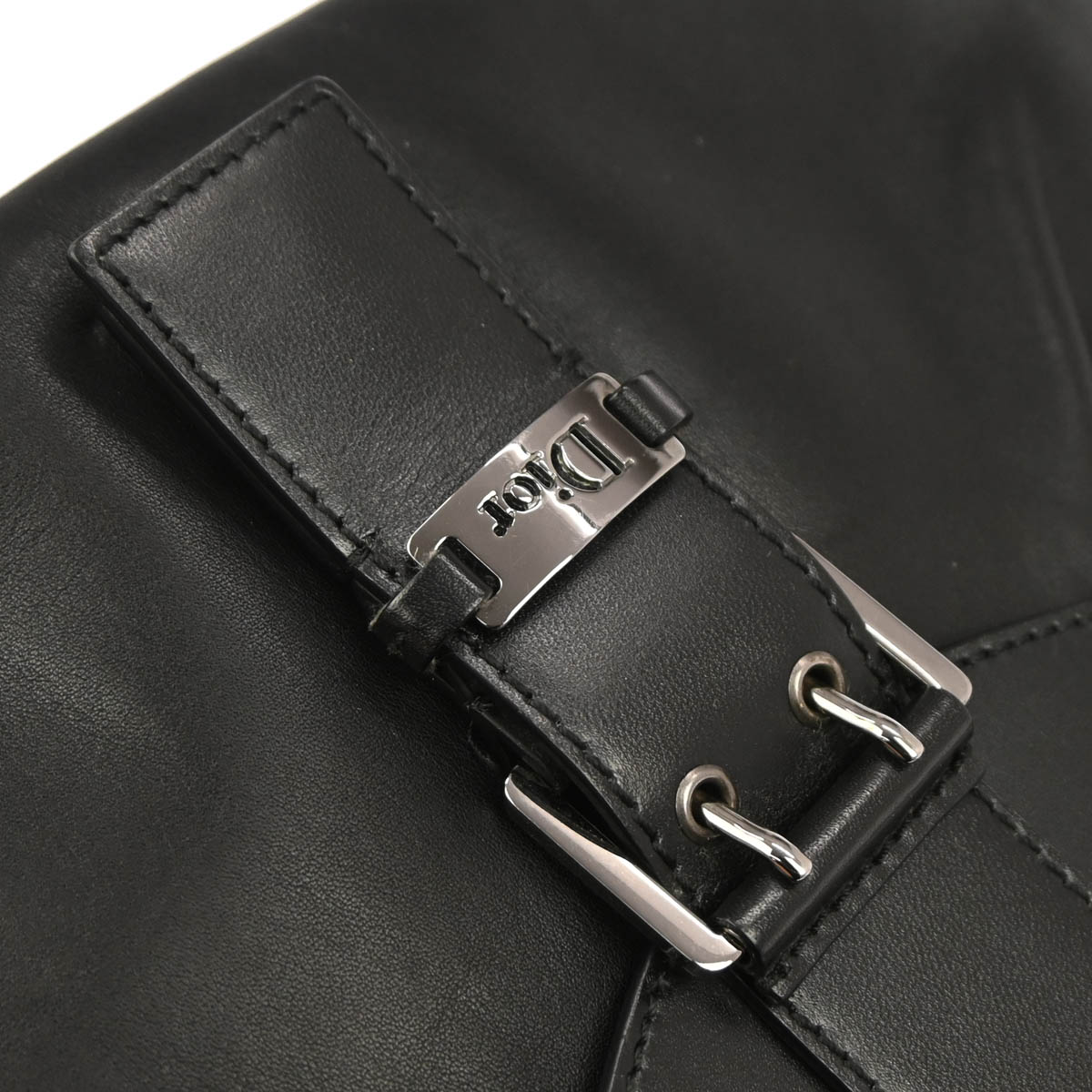 Christian Dior Black Leather Handbag